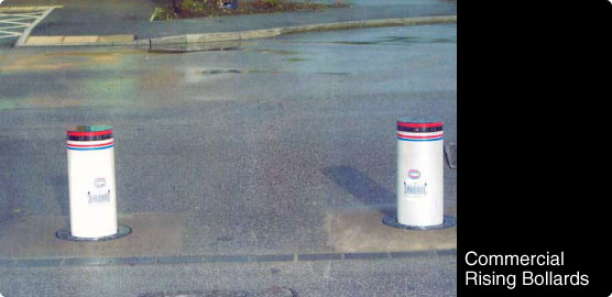 Automated Commercial Rising Bollards