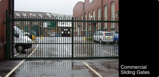 Automated Commercial Sliding Gates