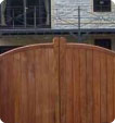 Wooden Driveway Gates